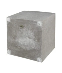 Dehner Polystone-Topf Sydney, Quadratisch, Grau -Gartenmöbelgeschäft 3921004 BildD 001 PolystoneUebertopfPolystoneTopfEinz40X40