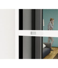 Hecht Schiebetür Einzelelement Comfort, Ca. B120/H240 Cm -Gartenmöbelgeschäft 4055430 WE DE 003 HechtSchiebetuerComfort