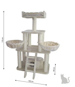 Dehner Lieblinge Kratzbaum Mila -Gartenmöbelgeschäft 4161014 WE BG 001 DehnerMarkenqualitaetKatzenkratzbaumMila