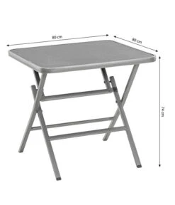 Dehner Klapptisch Chicago, Eckig -Gartenmöbelgeschäft 4422382 WE BG 001 DehnerKlapptischChicagoeckig80x80cmNEU