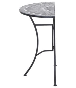 Siena Garden Mosaiktisch Como Halbrund, Ca. B35/H71/T70 Cm 11 Siena Garden Mosaiktisch Como Halbrund, Ca. B35/H71/T70 Cm -Gartenmöbelgeschäft 4498796 WE FS 003 TischComoH71cm