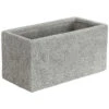 Dehner Leichtbeton-Kasten Rock, Rechteckig, Grau -Gartenmöbelgeschäft 5157607 5157615 WE FS 001 DehnerLeichtbetonKastenrockgrauBlumenkasten