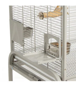 Montana Vogelvoliere Madeira Double, Plantinum -Gartenmöbelgeschäft 5187562 WE D 003 PPVoliereNewMadeiraDoublePlatinum