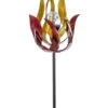 Dehner Solar Windrad Flame, Ca. B28/H120/T28 Cm -Gartenmöbelgeschäft 6646780 WE FS 001 DehnerSolarleuchteSolarWindradFlame