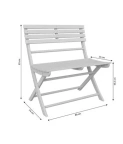 Dehner Klappbank Stavanger, 2-Sitzer 26 Dehner Klappbank Stavanger, 2-Sitzer -Gartenmöbelgeschäft 6666473 WE BG 001 KlappbankStavanger