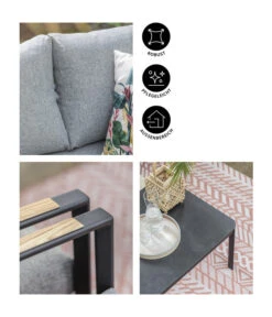 Dehner Alu-Lounge New York, 4-teilig -Gartenmöbelgeschäft 6670954 WE IG 001 DehnerAluLoungeNewYork4teilig
