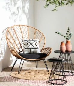 Dehner Geflechtsessel Venezia -Gartenmöbelgeschäft 6701650 WE MO 001 DehnerGeflechtsesselVenezia