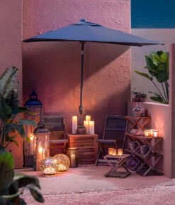 Dehner Schirmbox Macao -Gartenmöbelgeschäft 6703243 WE MO 001 Outdoorbeleuchtung