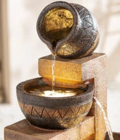 Dehner Polyresin-Gartenbrunnen Monterry, Ca. H117,5 Cm -Gartenmöbelgeschäft 6742472 WE DE 002 DehnerPolyresinGartenbrunnenMonterryNEU