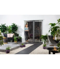 Hecht Schiebe-Lamellenvorhang Vario, Ca. B240/H240 Cm -Gartenmöbelgeschäft 6771810 WE MO 002 HechtSchiebeLamellenvorhang