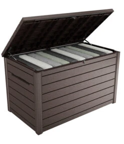 Keter Auflagenbox Ontario, 870 Liter, Ca. B147/H86/T83 Cm -Gartenmöbelgeschäft 6894919 WE DE 002 AuflagenboxOntario