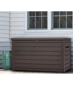 Keter Auflagenbox Ontario, 870 Liter, Ca. B147/H86/T83 Cm -Gartenmöbelgeschäft 6894919 WE MO 005 AuflagenboxOntario