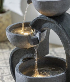 Dehner Polyresin-Gartenbrunnen Heart, Ca. H72,5 Cm -Gartenmöbelgeschäft 6911218 WE DE 002 BrunnenHeartNEU