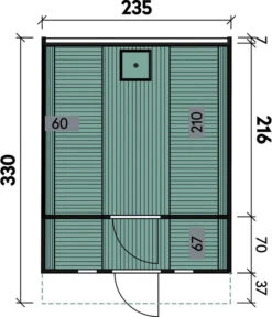 Wolff Finnhaus Saunafass 330 De Luxe Bausatz, Thermoholz, Ca. B235/H242/T330 Cm 7 Wolff Finnhaus Saunafass 330 De Luxe Bausatz, Thermoholz, Ca. B235/H242/T330 Cm -Gartenmöbelgeschäft 6934046 WE DE 001 FinnhausSaunafass330