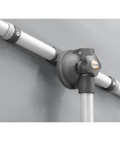 Schneider Sonnenschirm Novara, Rechteckig, Ca. B190/T140 Cm -Gartenmöbelgeschäft 6953541 WE DE 002 SchneiderSonnenschirmNovarasilbergrau