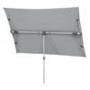 Schneider Sonnenschirm Novara, Rechteckig, Ca. B190/T140 Cm -Gartenmöbelgeschäft 6953541 WE FS 001 SchneiderSonnenschirmNovarasilbergrau
