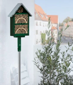 Dehner Natura Insektenhotel CLiCK, Ca. B20/H30/T11 Cm -Gartenmöbelgeschäft 6968358 WE MO 001 NaturaClickInsektenhotel