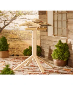 Dehner Natura Futterhaus Watzmann, Natur, Inkl. Ständer, Ca. B40/H133/T55 Cm 8 Dehner Natura Futterhaus Watzmann, Natur, Inkl. Ständer, Ca. B40/H133/T55 Cm -Gartenmöbelgeschäft X005452818 BildM 001 FutterhausWatzmannNatur